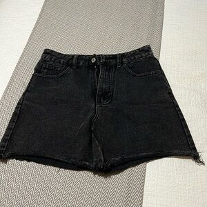 Amazon black jean shorts